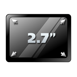 2,7 palcový monitor