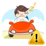 upozornění únava řidiče