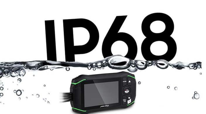 IP 68 ochrana kamera na motorku jakiro