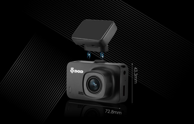 dod uhd10 Autokamera magnetický držák