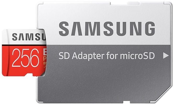 Paměťová karta EVO + typ micro SDXC Samsung + SD adaptér