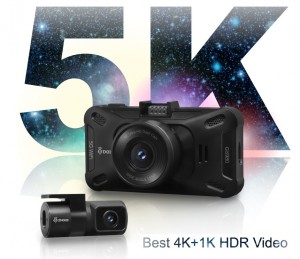 Kamera do auta DOD GS980D - Duální 4k + 1K s GPS + 5GHz WiFi