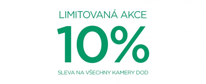 Sleva 10% DOD kamery